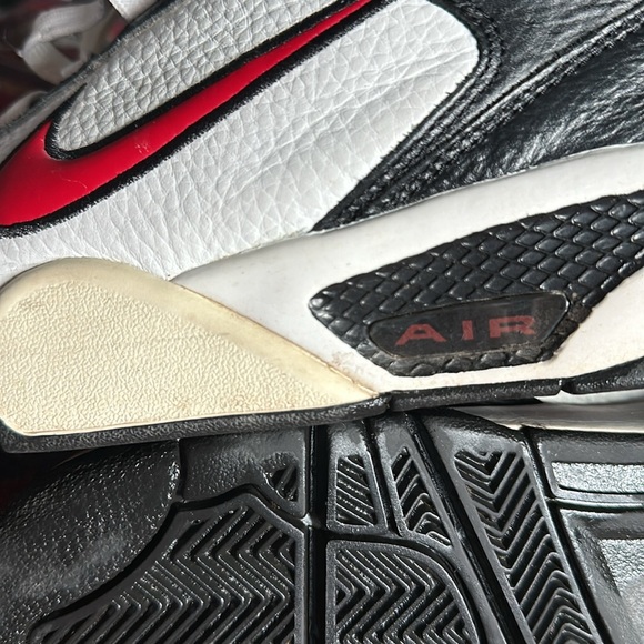 Vintage Nike Air Black White Red Skater Tennis Shoes men’s size 12 - Picture 13 of 16